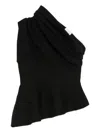 Khaite Aimee Top In Black
