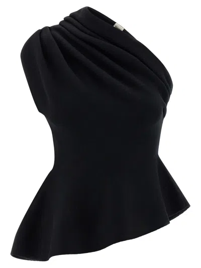 Khaite Aimee Top In Black