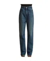 Khaite Albi High-waist Jeans In Blue