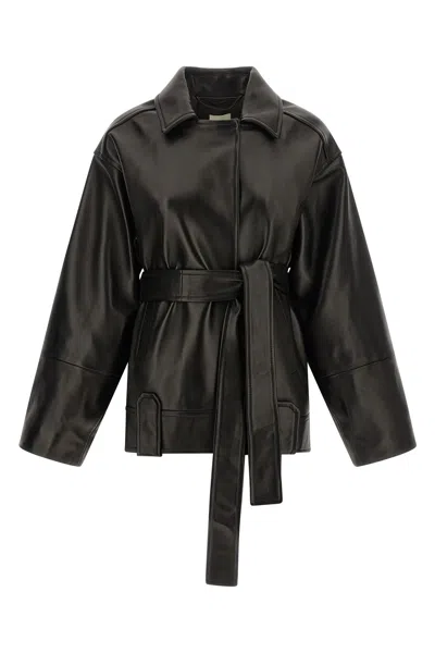 Khaite 'alder' Jacket In Black