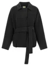 Khaite Alder Jacket In Black