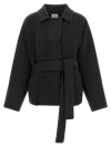 Khaite Alder Jacket In Black