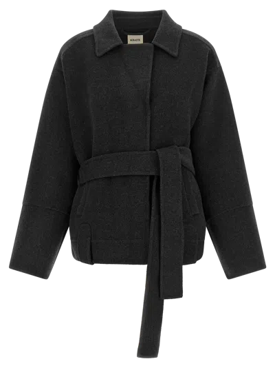 Khaite Alder Jacket In Black