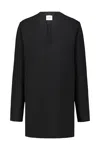 Khaite Aleena Minidress In Black