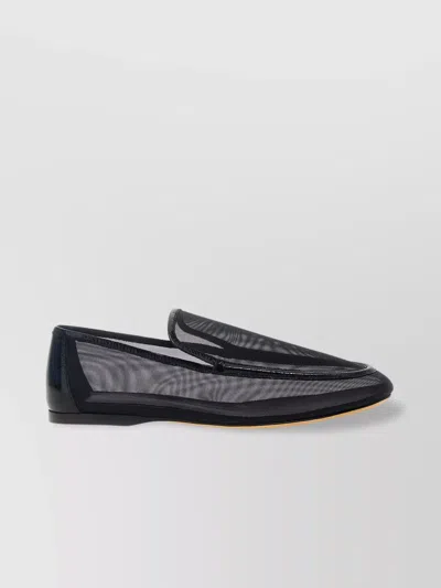 Khaite Black Alessia Loafers