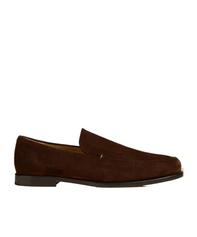 KHAITE KHAITE ALESSIO VELVETY LOAFERS