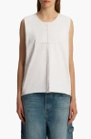 Khaite Allo Tank In White