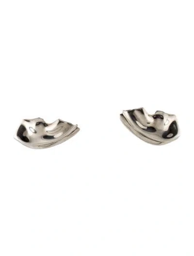 Pre-owned Khaite Amato Stud Earrings In Multi
