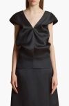 Khaite Ami Top In Black
