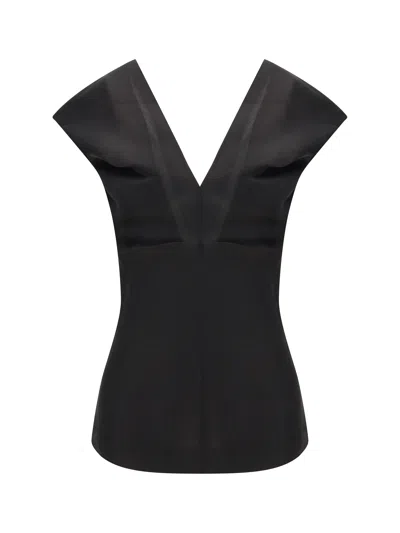 Khaite Ami Top In Black