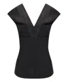 Khaite Ami Top In Black