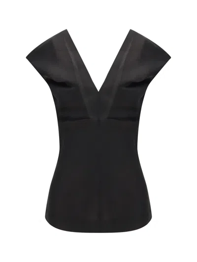 Khaite Ami Top In Black