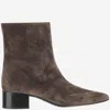 Khaite Andee Ankle Boot In Brown