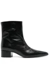 Khaite Andee Leather Boots