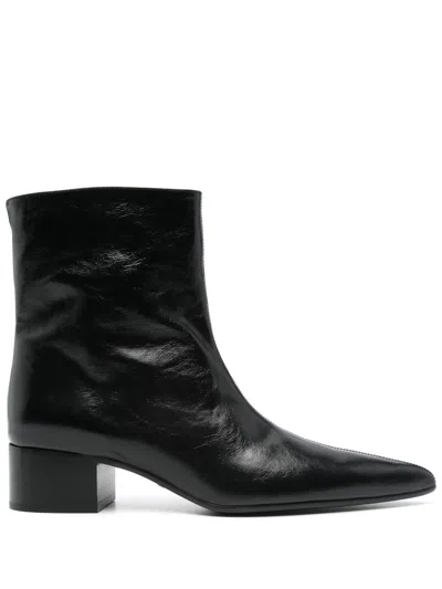 Khaite Andee Leather Boots