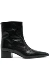 Khaite Andee Leather Boots