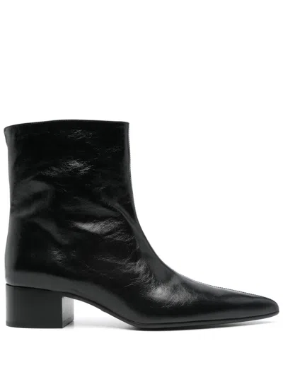 Khaite Andee Leather Boots