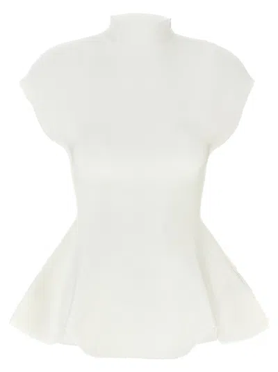 Khaite Andra Top In White