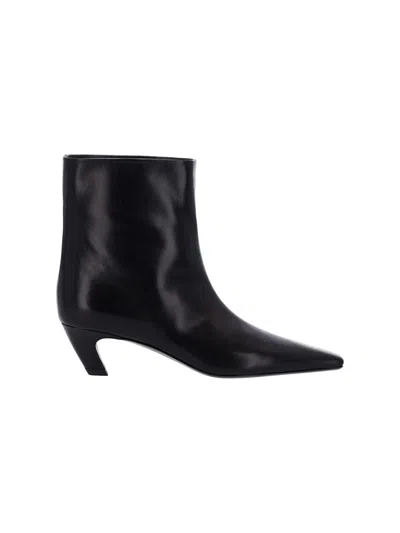 Khaite Ankle Boots "arizona" In Black