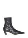 Khaite Ankle Boots With Pointed Toe