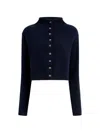 Khaite Annora Cardigan In Midnight Navy In Blue