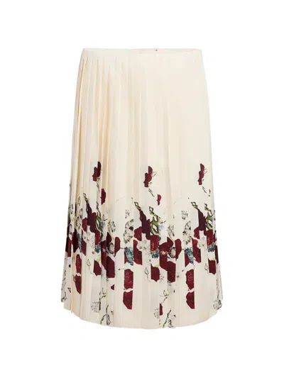 Khaite Anya Skirt In Neutral