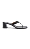 Khaite Archer Sandal 55 In Black