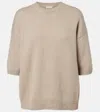 Khaite Ares Cashmere Sweater In Neutral