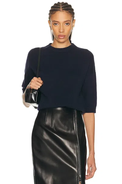 Khaite Ares Sweater In Blue