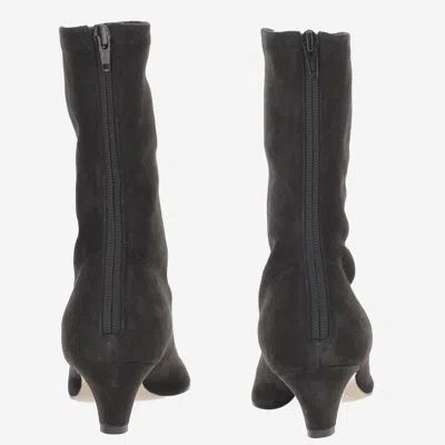 Khaite Arizona Ankle Boot In Black