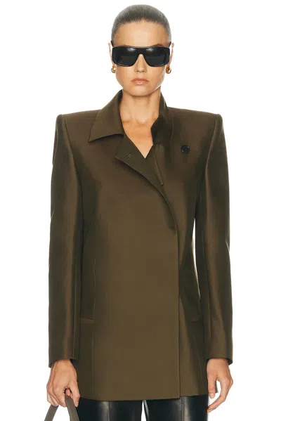 Khaite Armair Jacket In Green