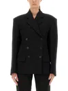 Khaite "arnoll" Coat In Black