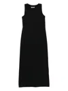 Khaite Ruslan Dress In Black