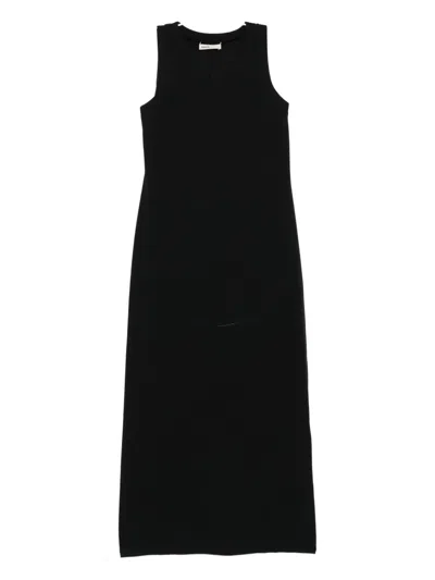 Khaite Arya Dress In Black