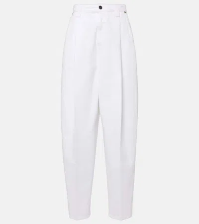 Khaite Ashford Jeans In White
