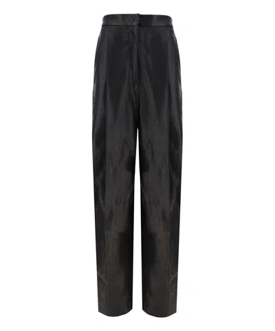 Khaite Ashford Trousers In Black