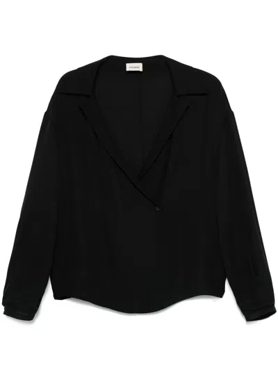 Khaite Ashton Top In Black