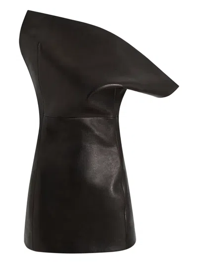 Khaite Asymmetric Top In Black