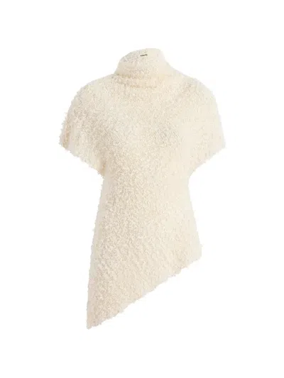 Khaite Asymmetric Top In Neutral