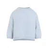 Khaite Atmosphere Blue Cashmere Sabina Sweater In Blue
