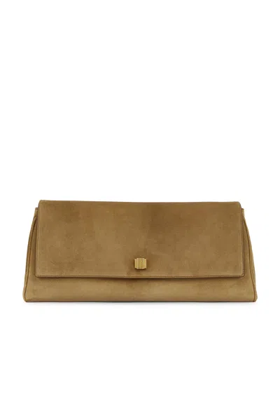 Khaite Audrey Clutch Bag In Brown