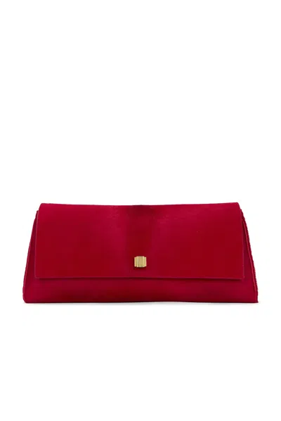Khaite Audrey Clutch Bag In Red
