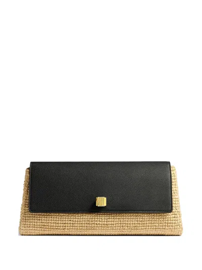 Khaite Audrey Clutch In Neutral