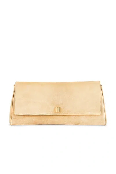 Khaite Audrey Clutch In Yellow
