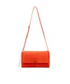 Khaite Audrey Cross Body Bag In Red
