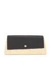 Khaite Audrey Raffia Clutch In Multi