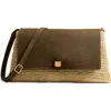 Khaite Audrey Raffia Crossbody Bag