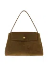Khaite Audrey Suede Tote Bag
