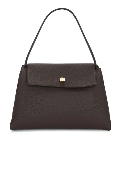 Khaite Audrey Top Handle Bag In Brown
