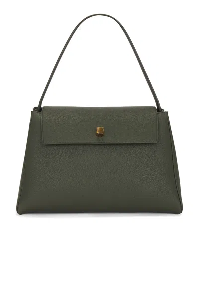 Khaite Audrey Top Handle Bag In Green
